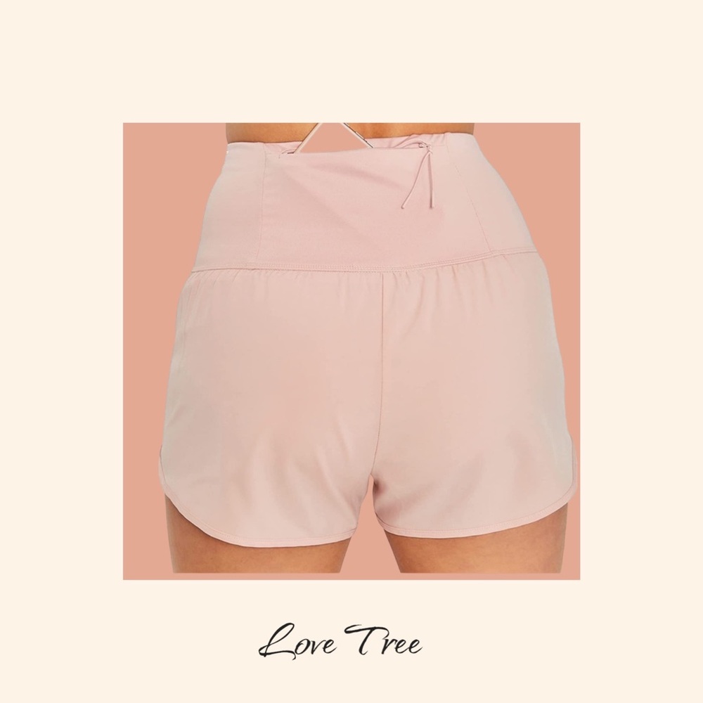 Love Tree Women's High Waisted Quick Dry Workout Athletic Shorts